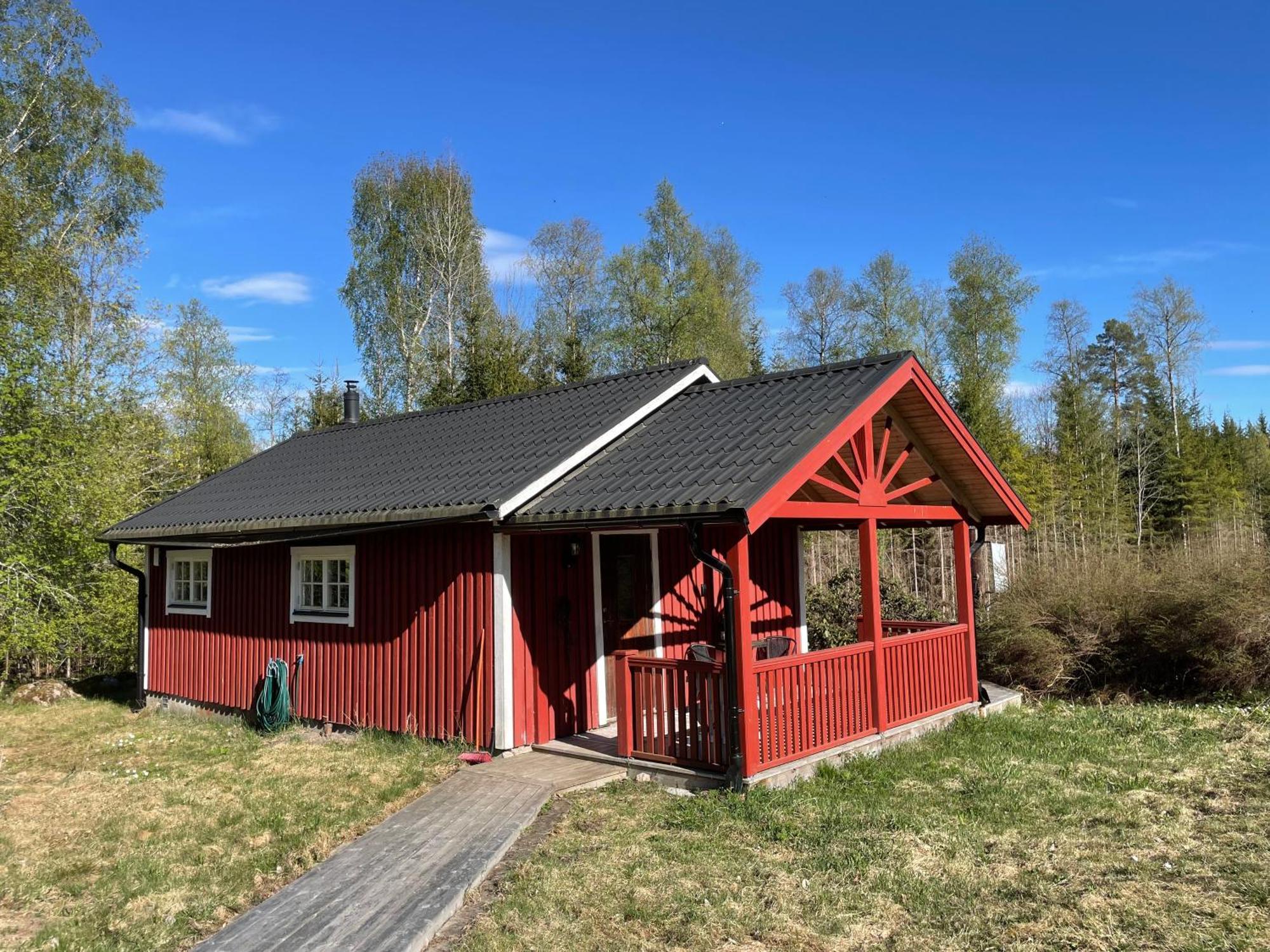 Bjoerkebostugan At The End Of The Road Villa Torsby Exterior photo